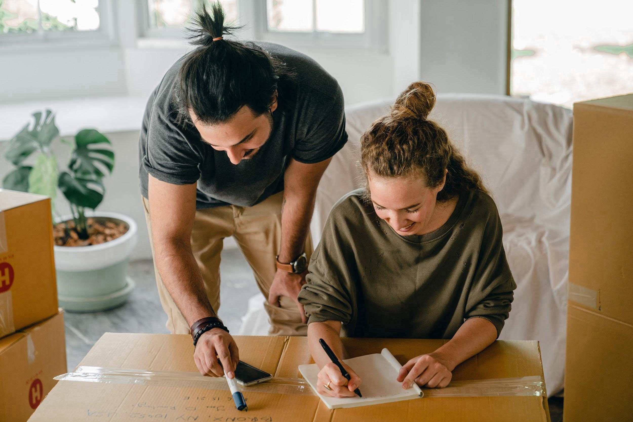 moving out of home checklist - items you need by each room